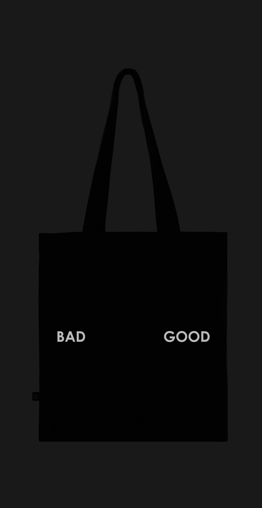 Reflective BAG | Eco-bag | Black Shopper