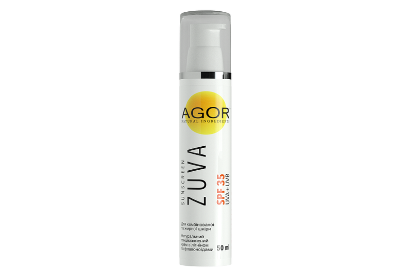 Bio sunscreen zuva spf35 for combination and oily skin