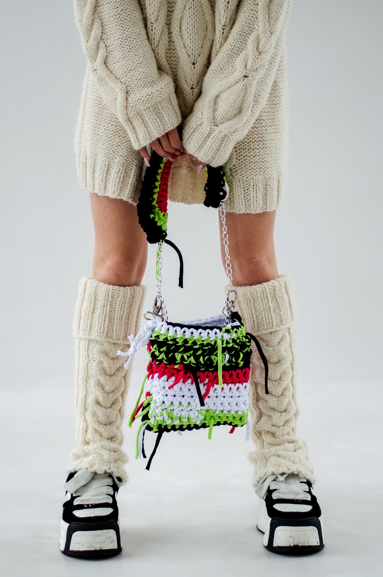 UGLY knitted bag mini