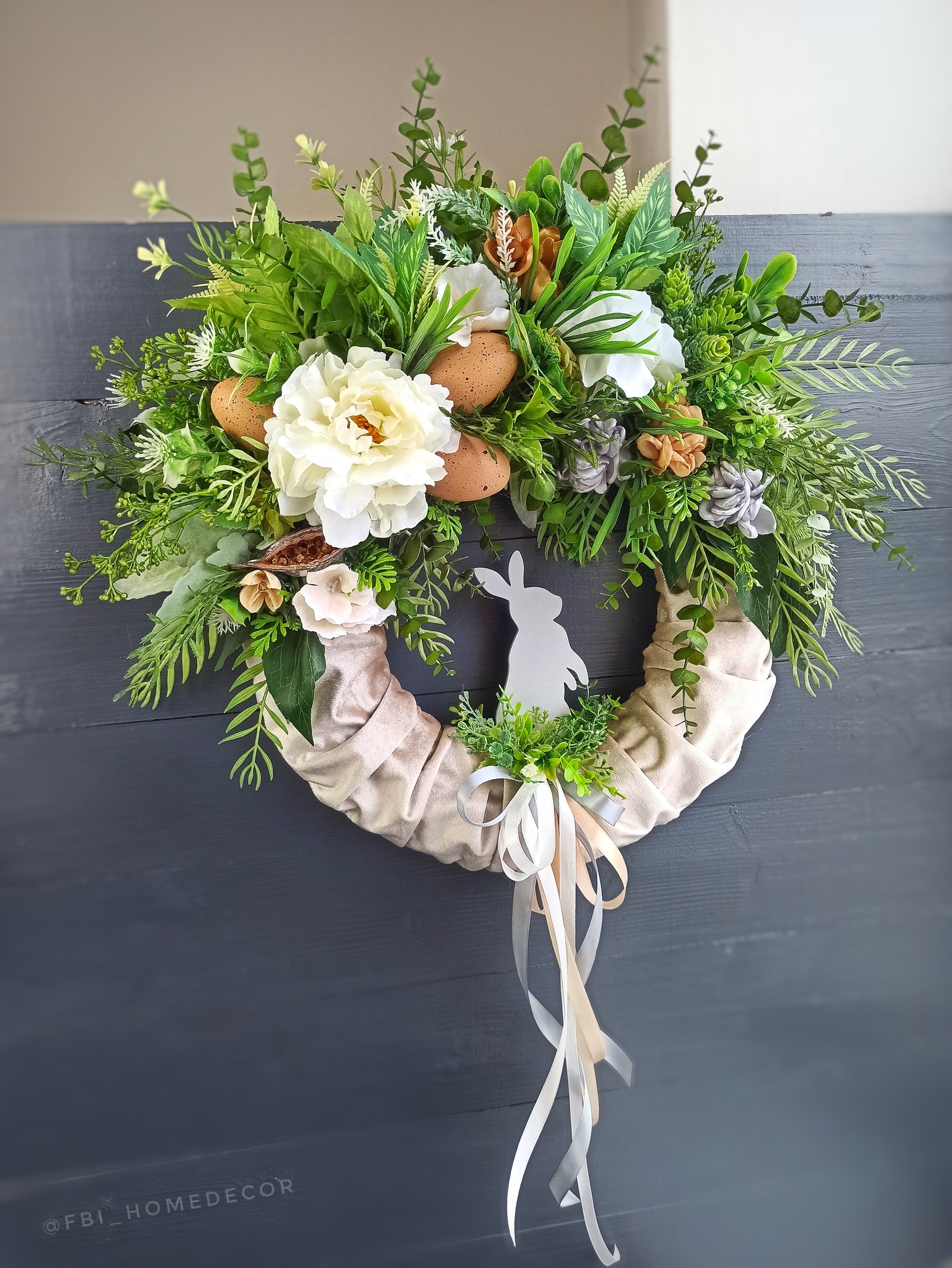 Easter wreath 29624 from Find Beauty Inside with donate to u24