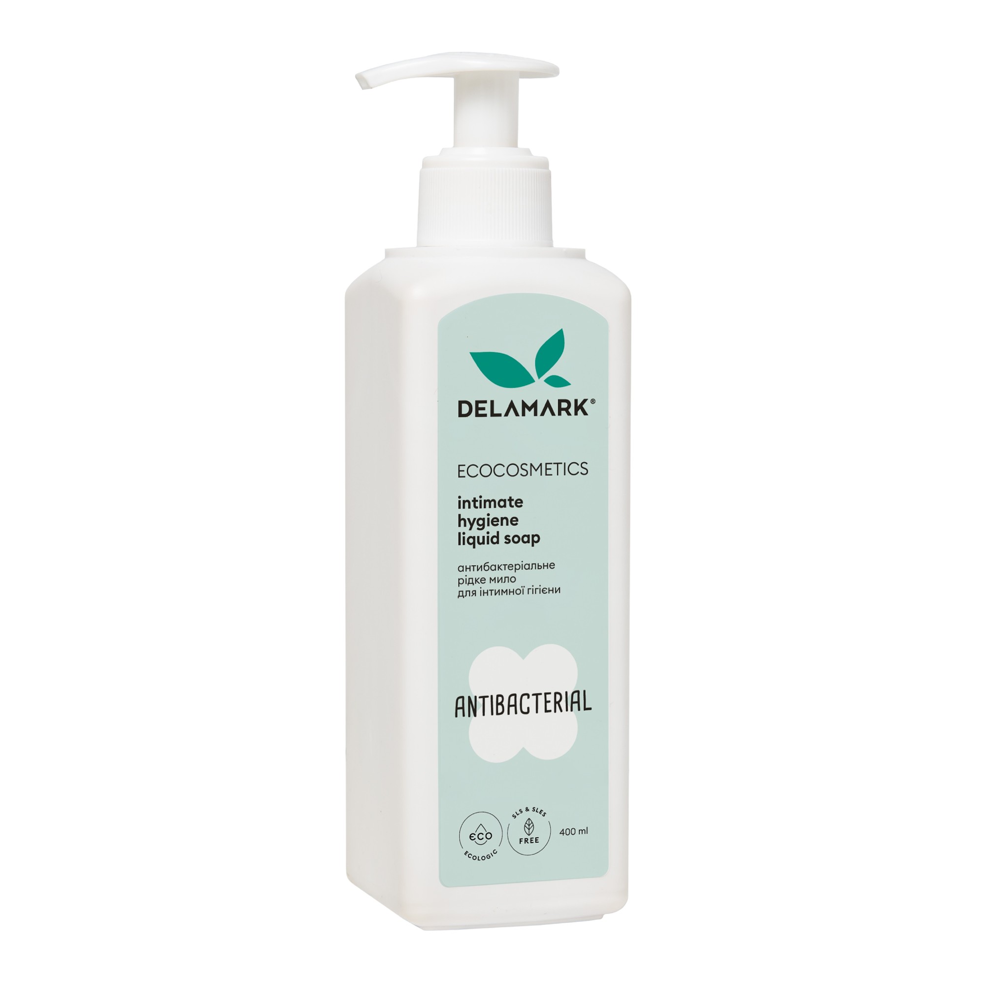 Soap for intimate hygiene DeLaMark antibacterial, 400 ml