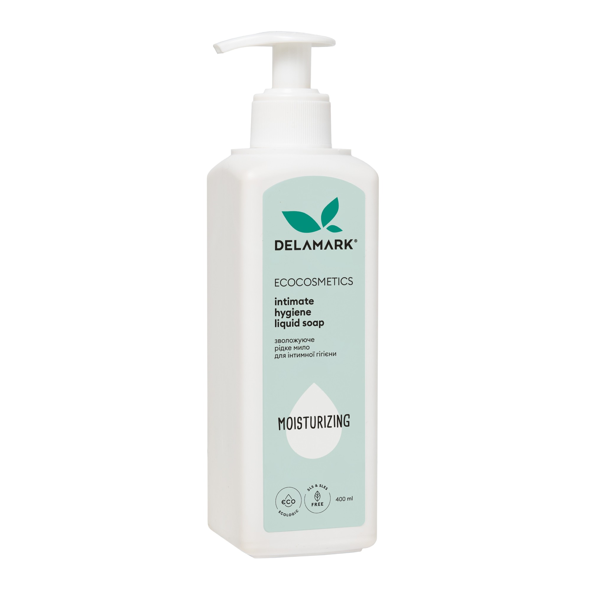 Soap for intimate hygiene DeLaMark moisturizing, 400 ml
