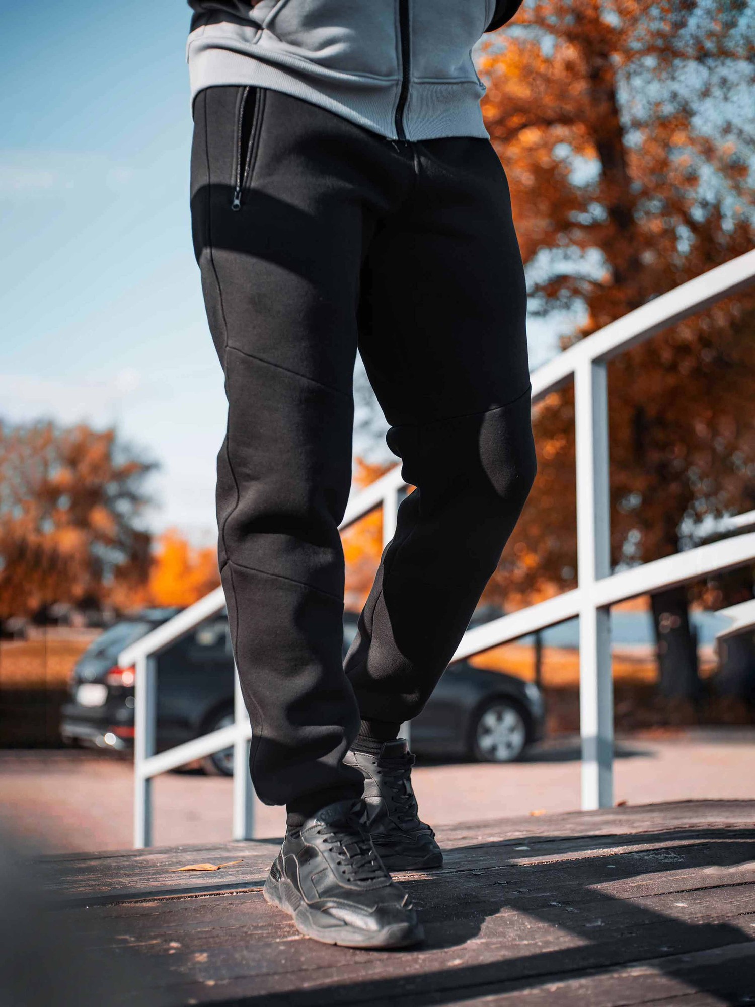 Black winter sports oversize pants custom wear - 30061 from Custom Wear ...