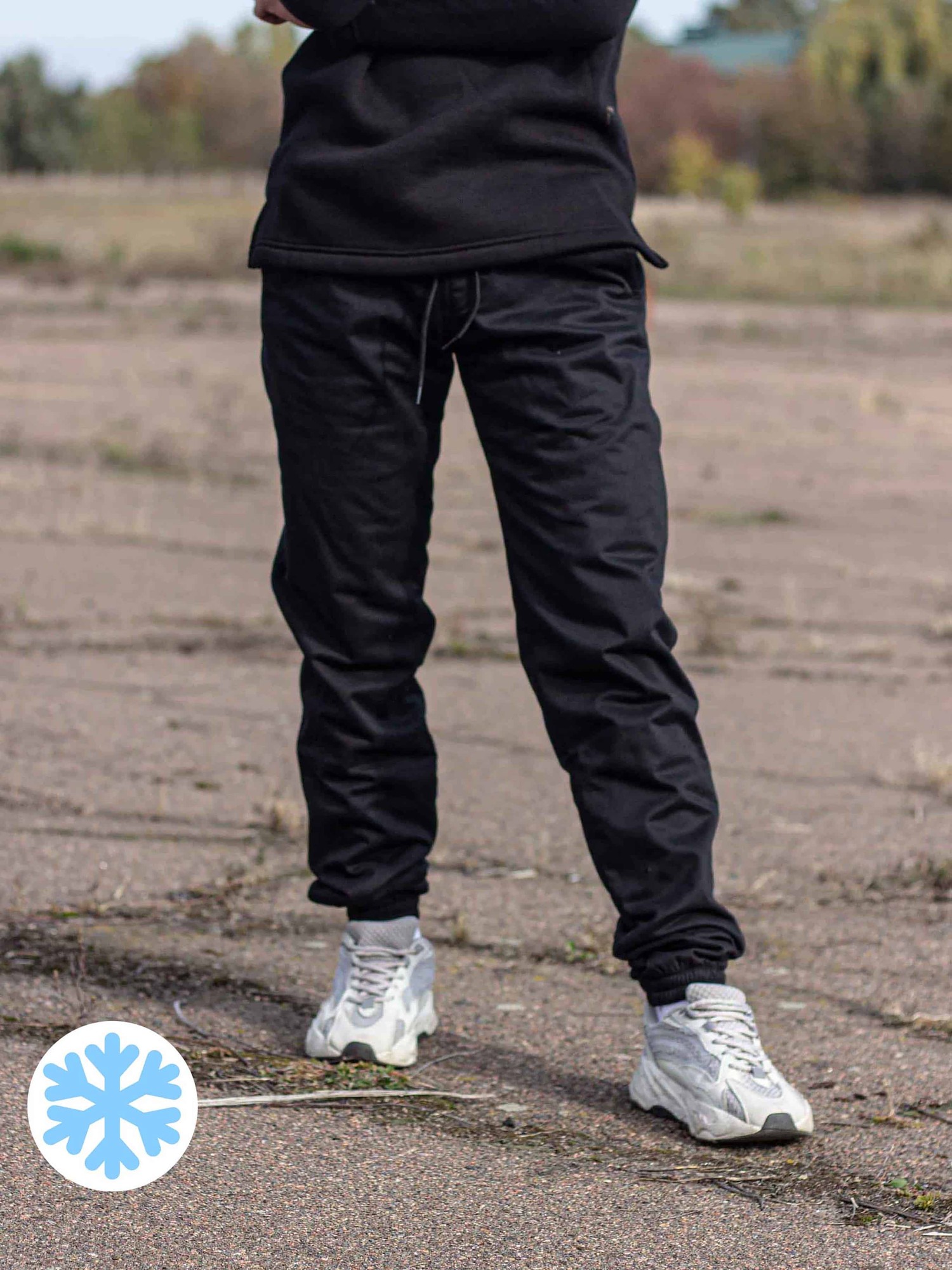 Winter jogger pants 2.0 Black Custom Wear