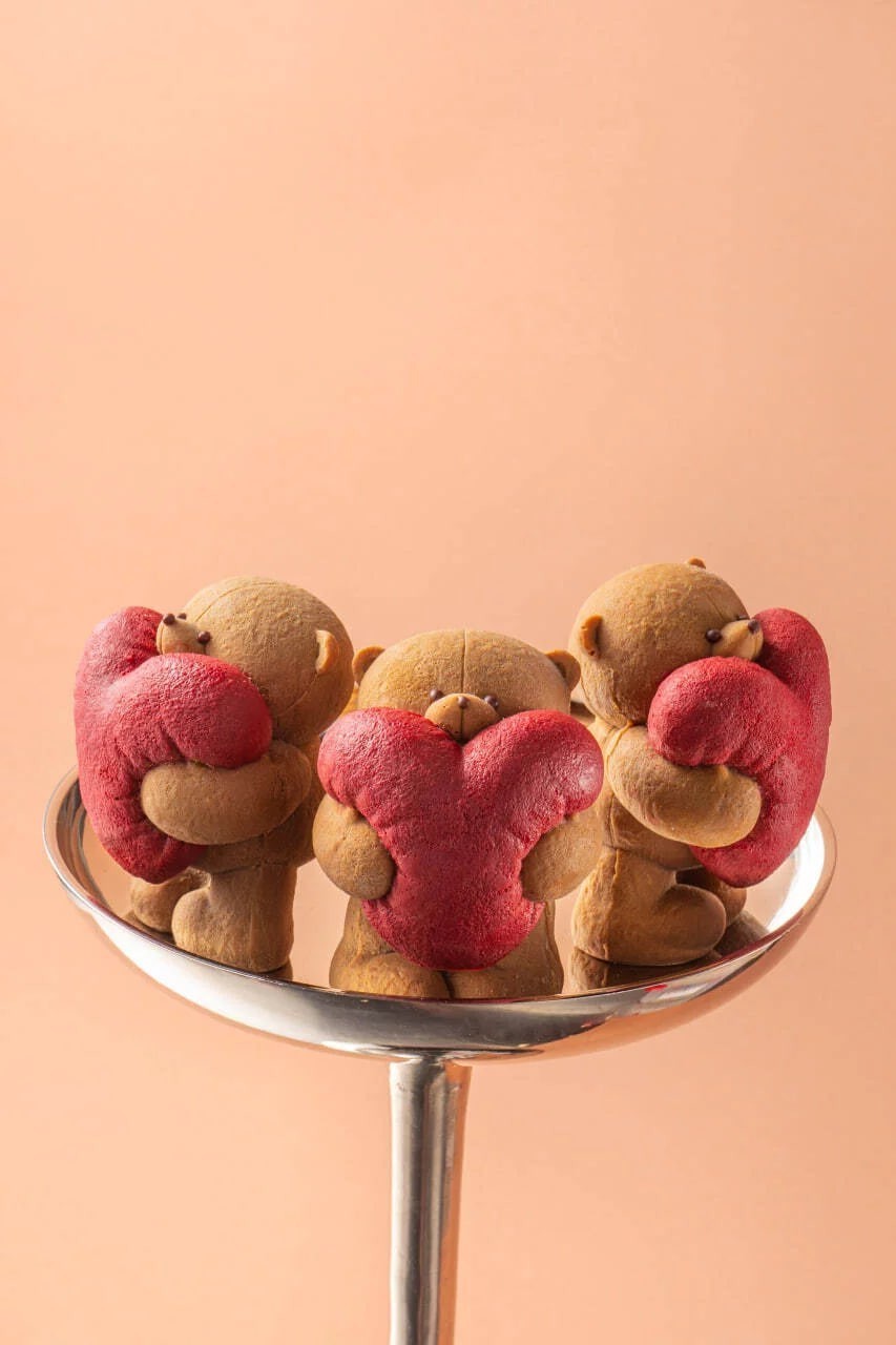 Chocolate bear with a heart Healthy Choice