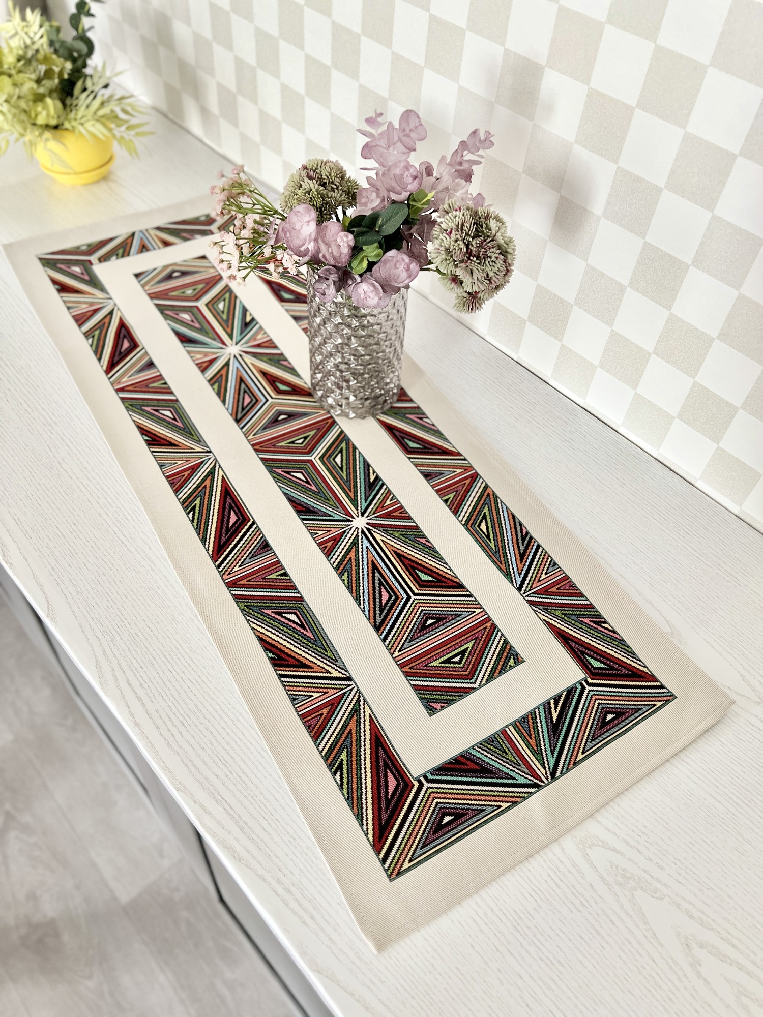 Tapestry table runner 37x100 cm./14x39 in. 30835 from LiMaSo with