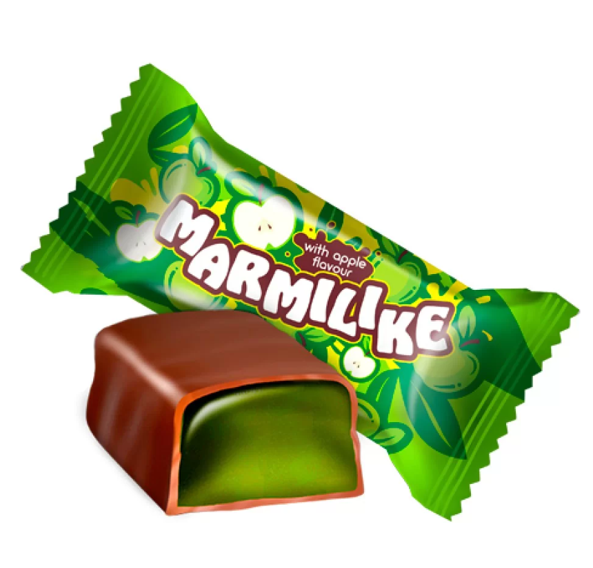 Candies "Marmilike with apple flavor"