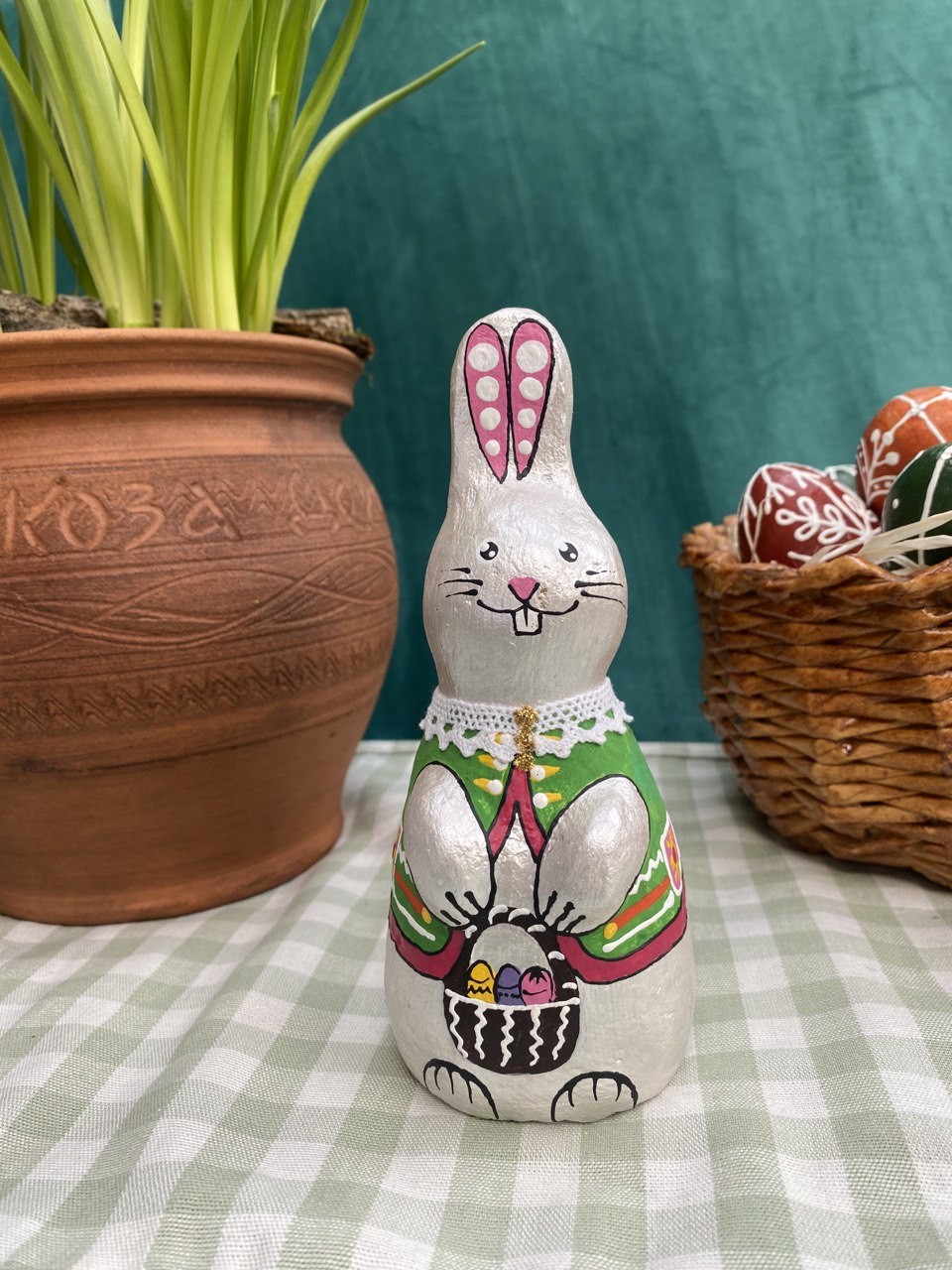 Souvenir "Sculptural spring bunny"