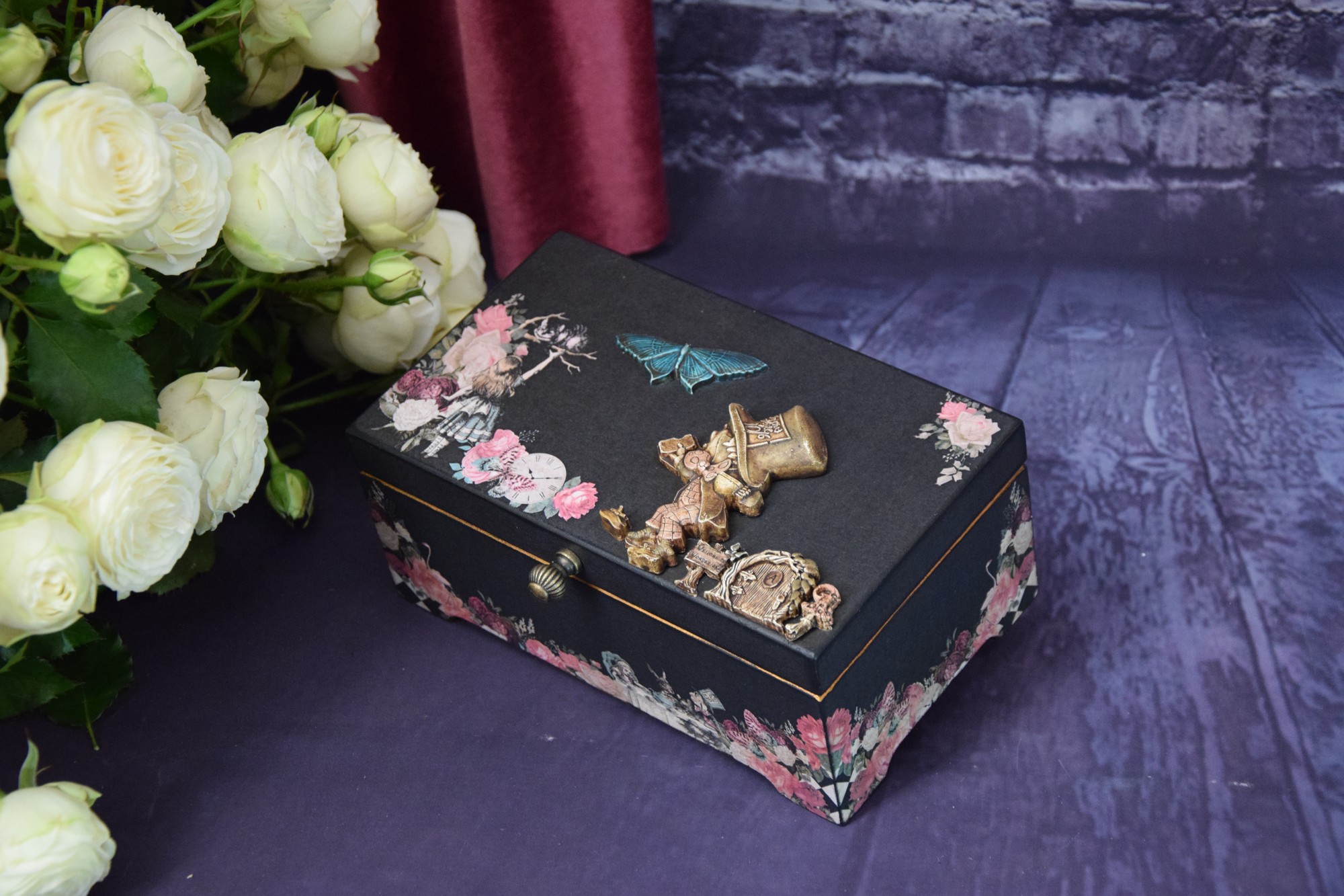 Alice in Wonderland Jewelry Box Gift for Kid