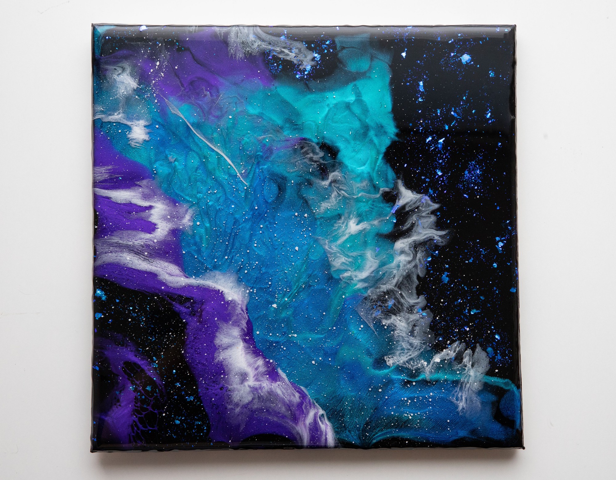 Space art, wall decor, modern abstract painting