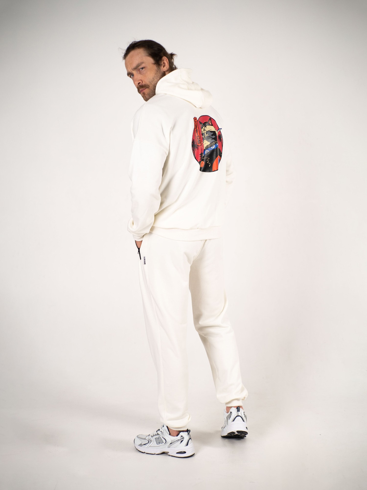 Tracksuit not insulated Japan Cat white Custom Wear