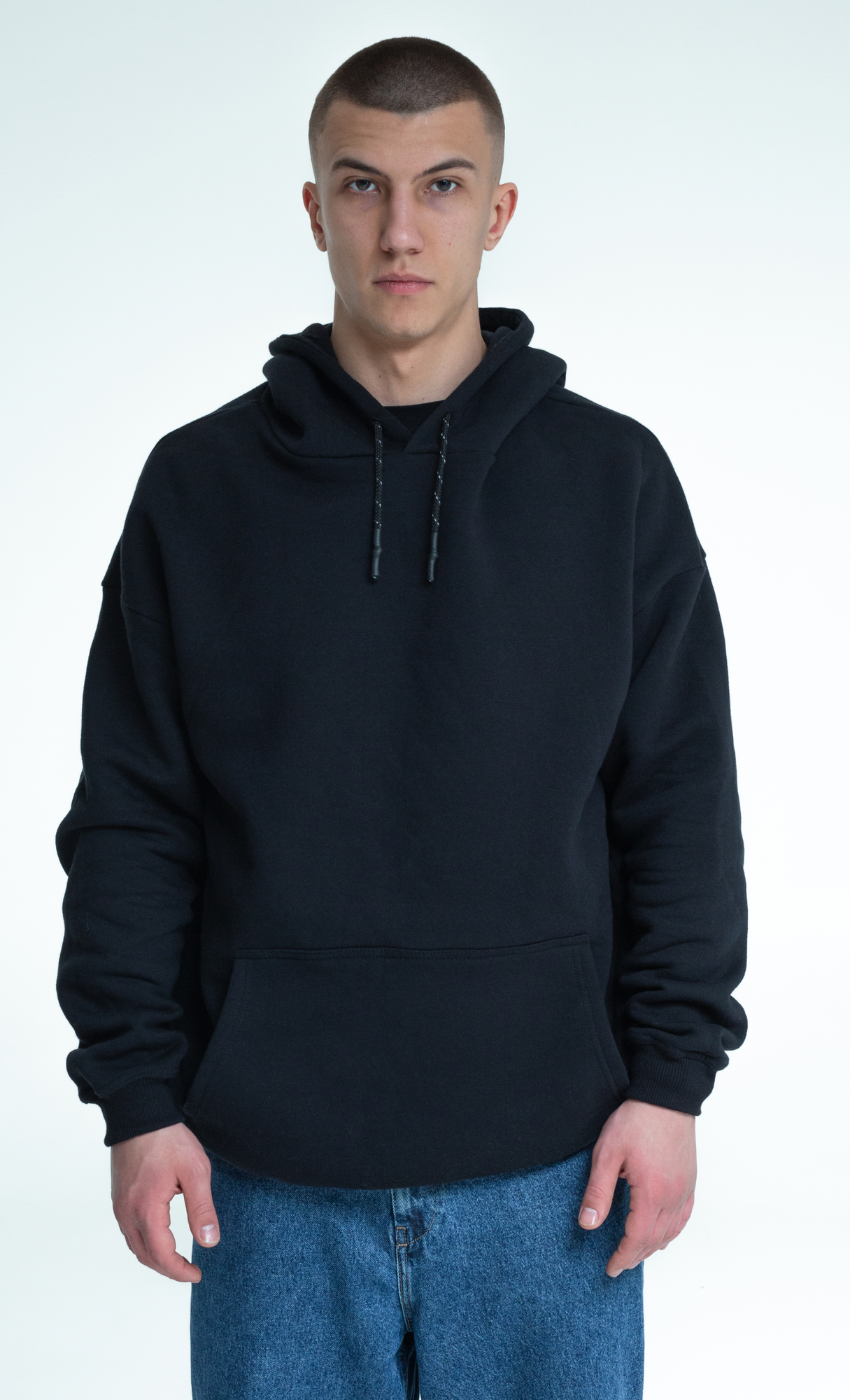 Bezlad hoodie basic black two