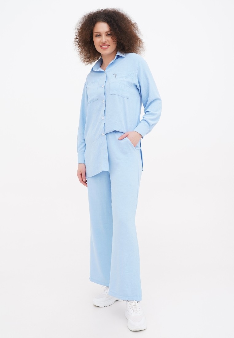 Women's summer suit DASTI Evanesco blue