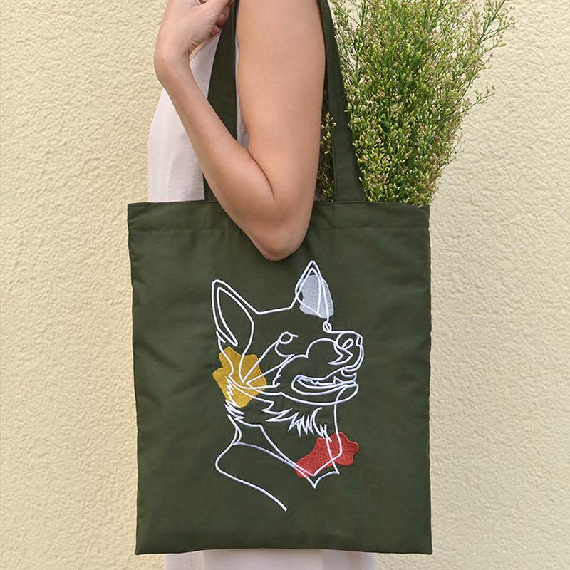 Eco bag dog