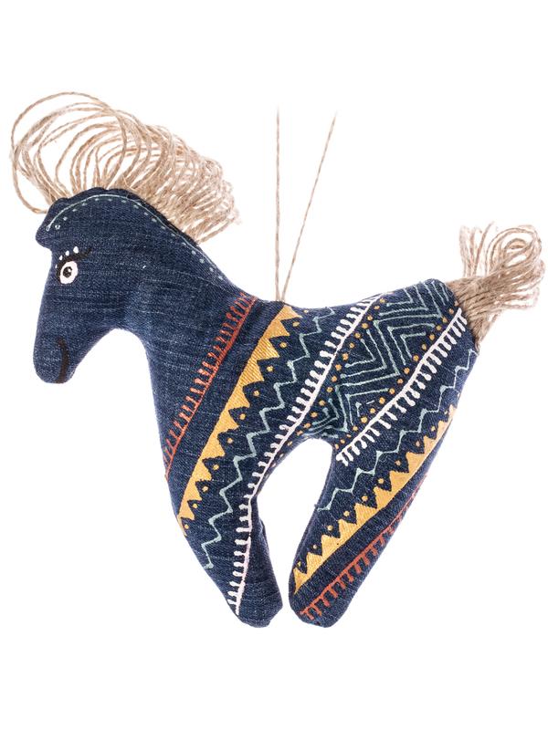 Graphic denim horse - 4501 from Koza Dereza with donate to u24