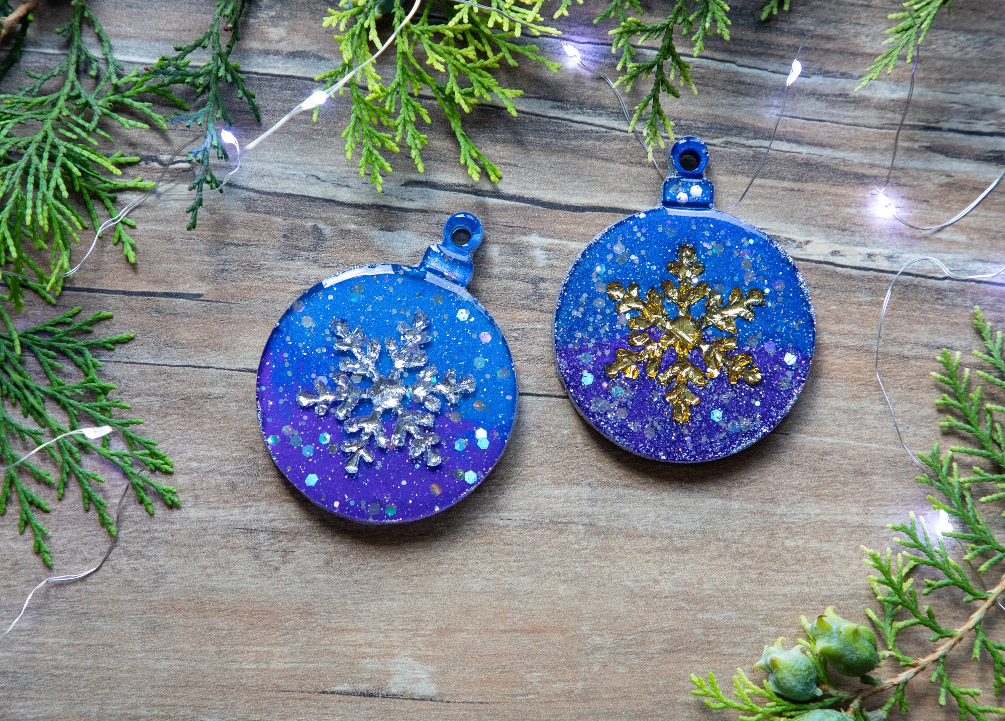Epoxy resin christmas ornaments - 40339 from Andamana with donate to u24