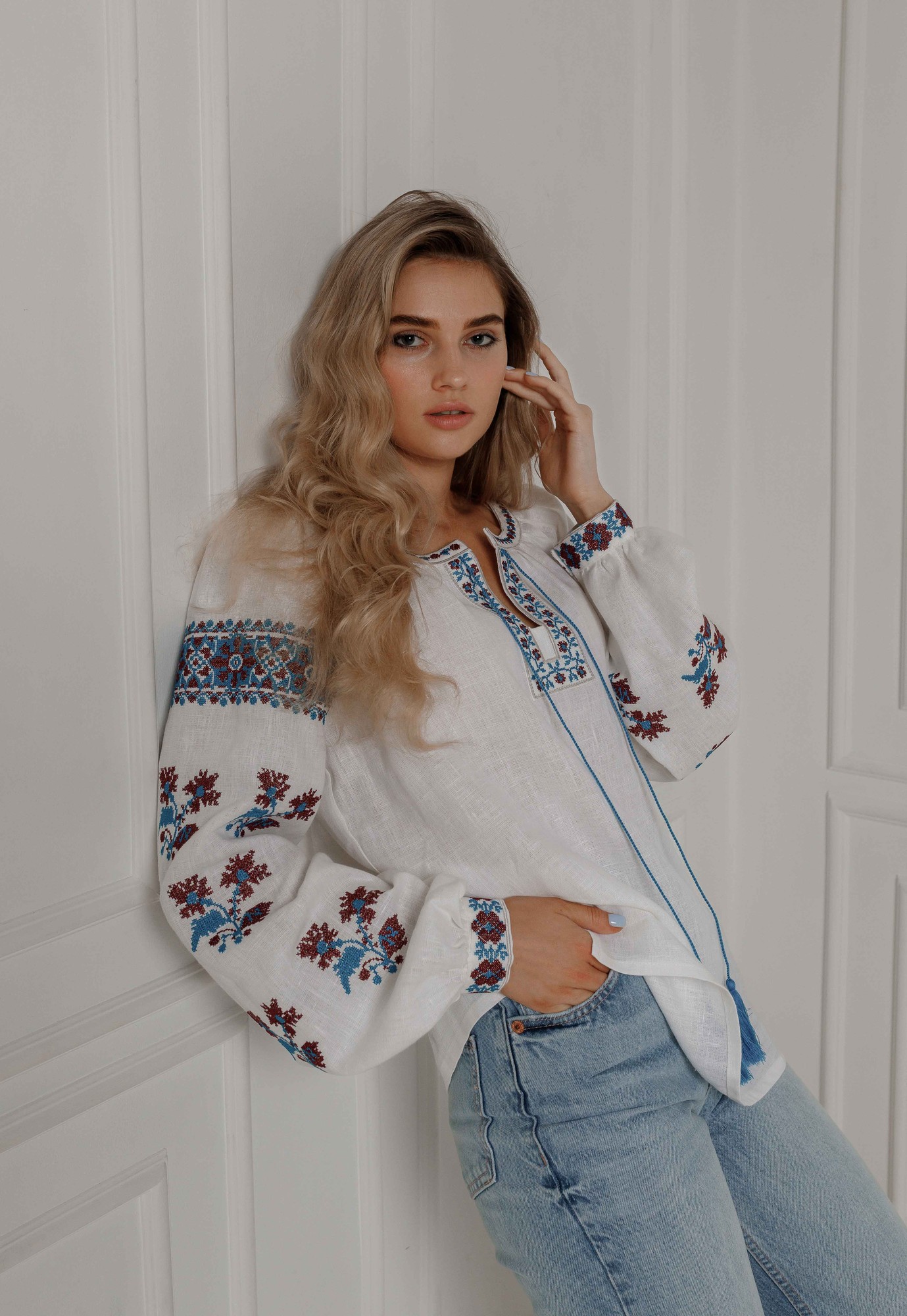 Women's embroidered blouse "Luhanshchyna"