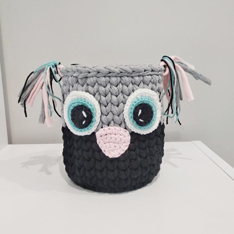 Basket "owl", 1 pc