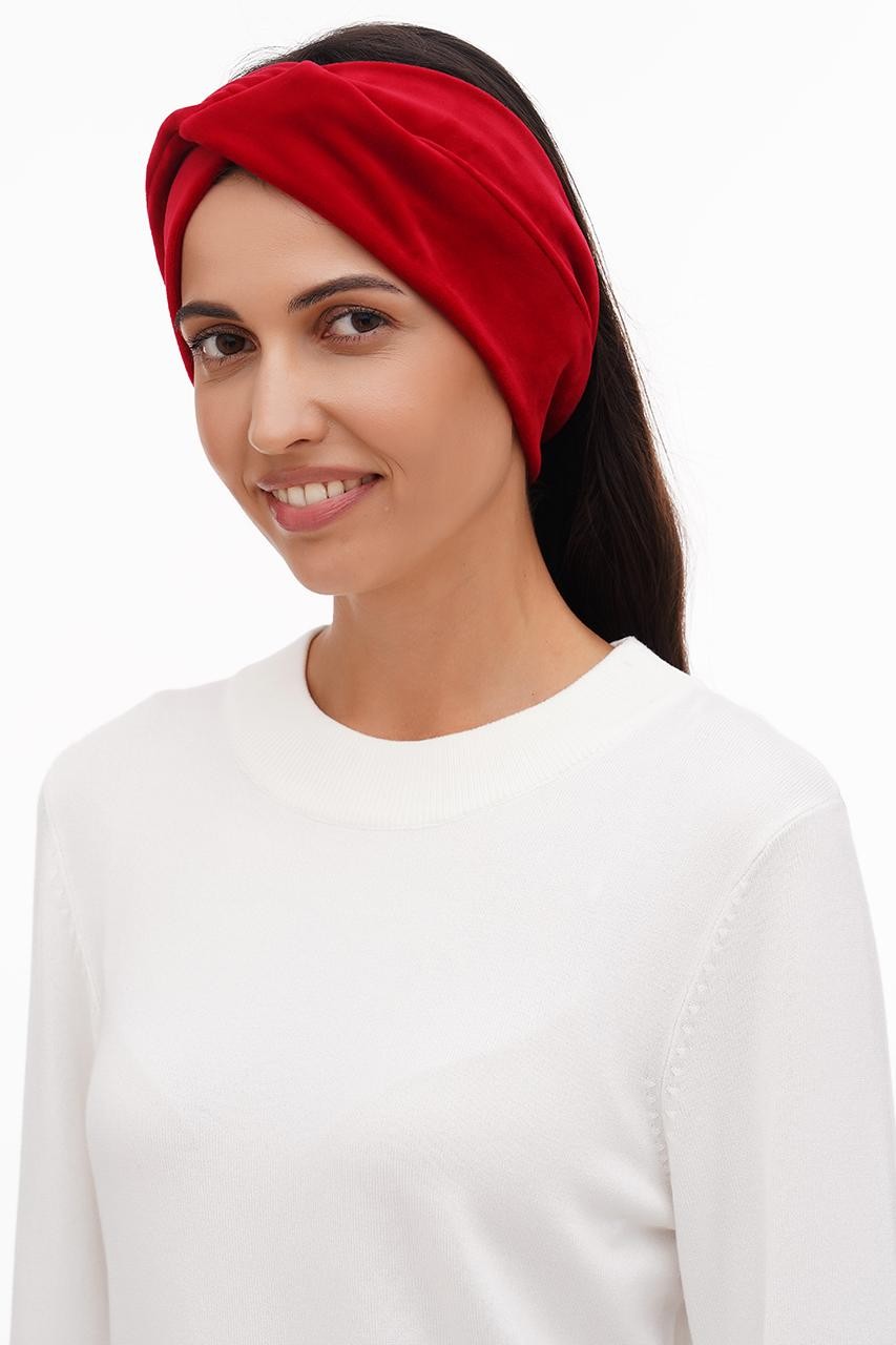 Velvet turban headband my scarf 42520 from My Scarf with donate to u24