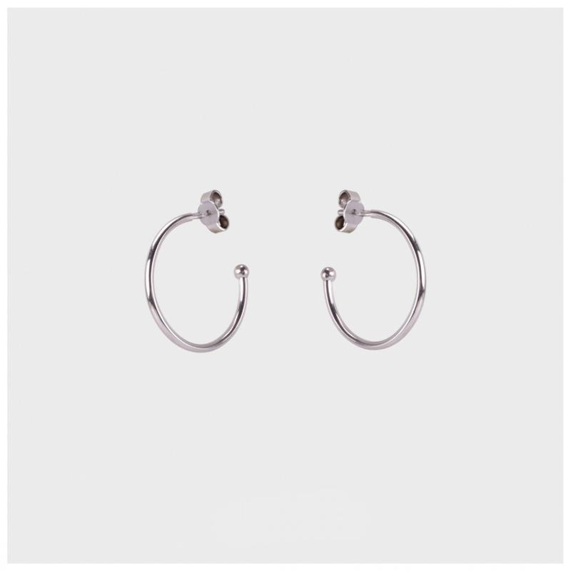 Hoops 25mm earrings
