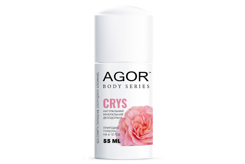 Crys natural mineral deodorant roll-on