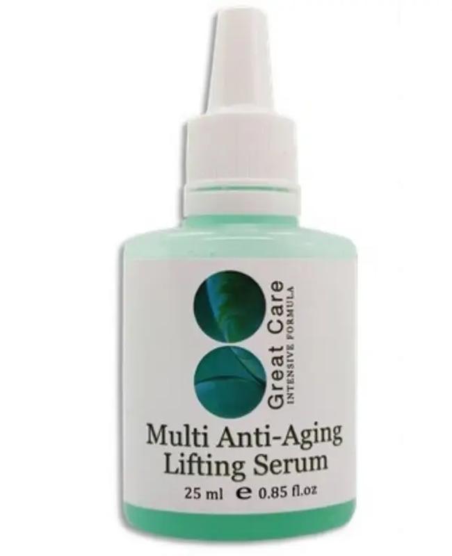 Serum for multi -level reduction of wrinkles and an effect of the botox of 25ml Great Care