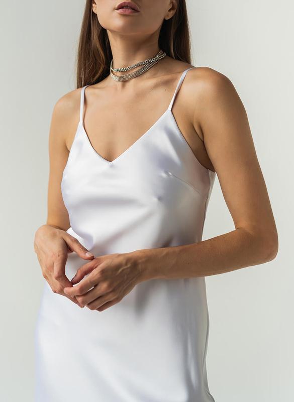 SLIP-DRESS WHITE