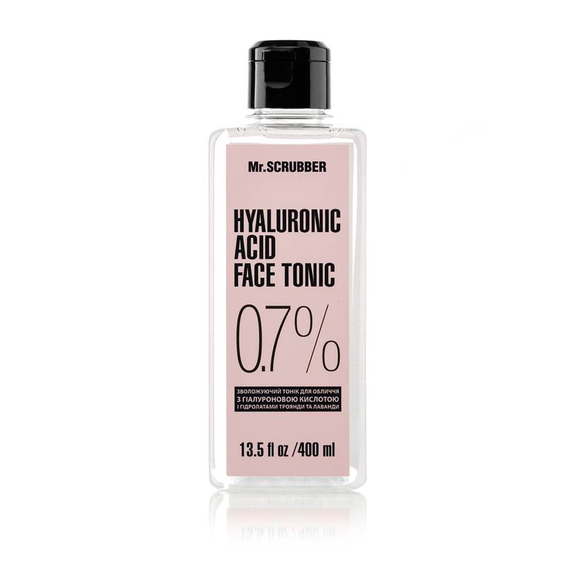Face tonic Hyaluronic acid 0,7%, 400 ml