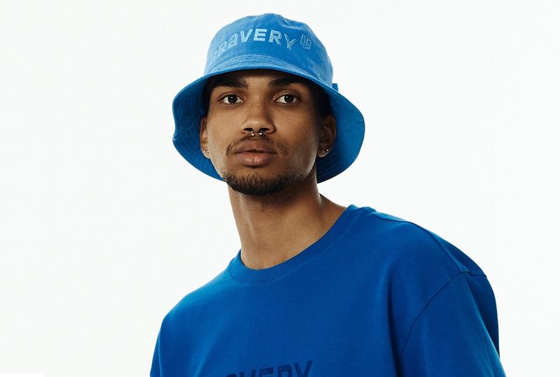 BRAVERY IS IN OUR DNA Blue Bucket Hat