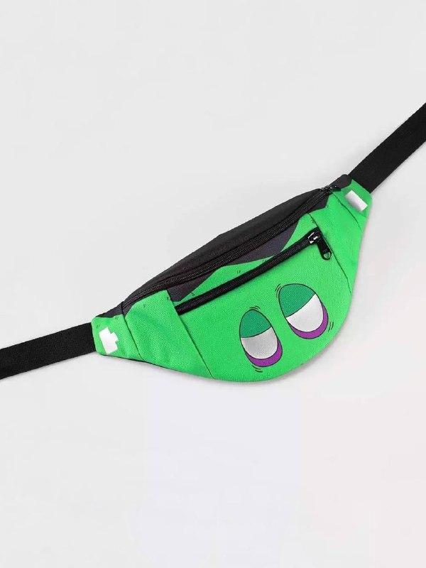 Green bum bag frankenstein 9976 from twinsstore with donate to u24