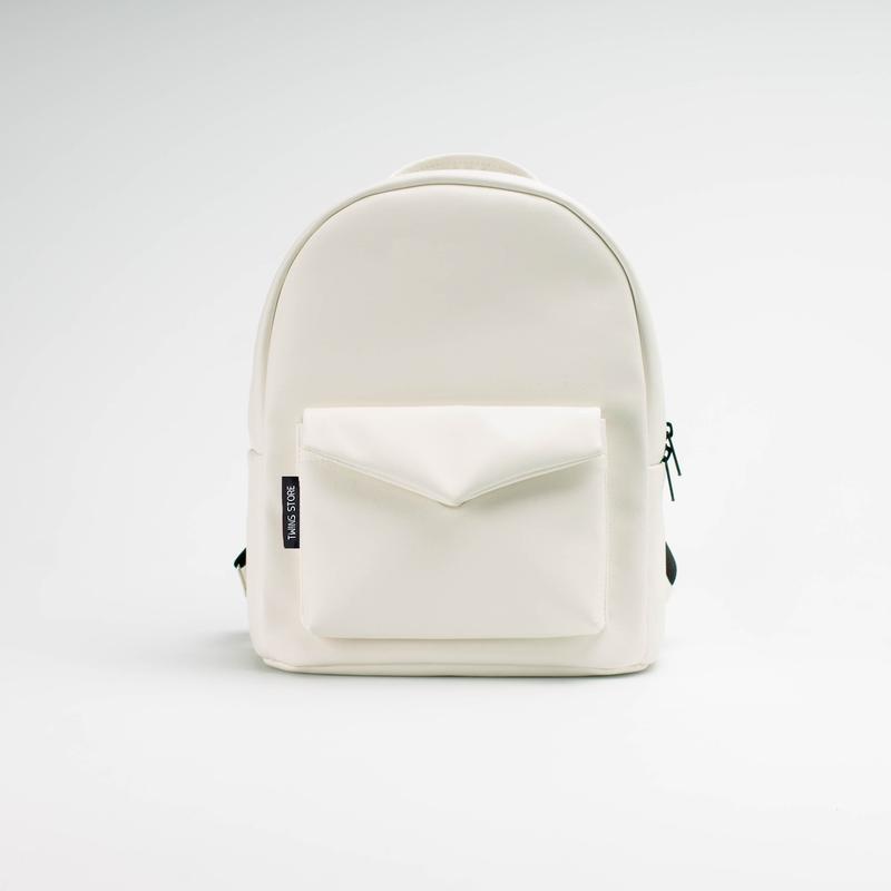 White backpack "Konvert"