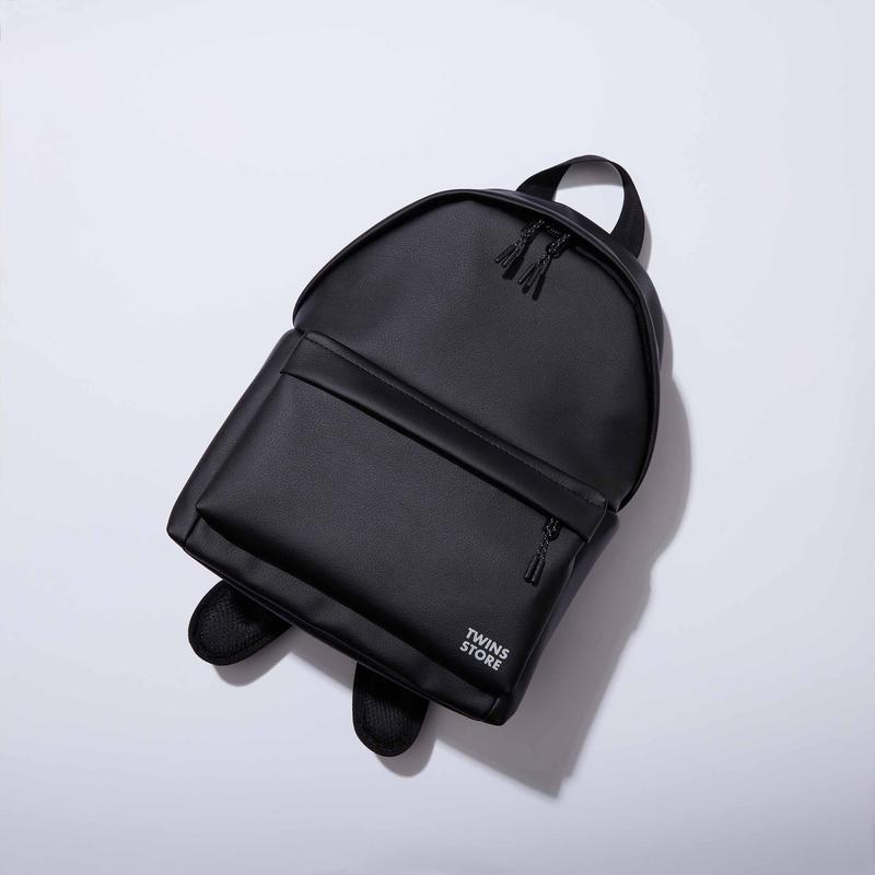 Black backpack "Bigger"