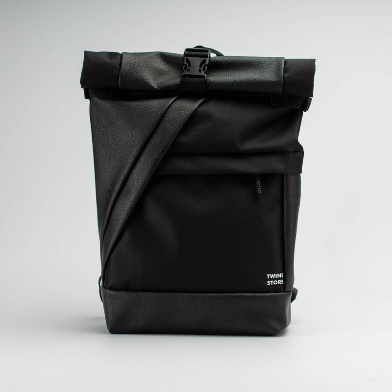 Black Rolltop backpack