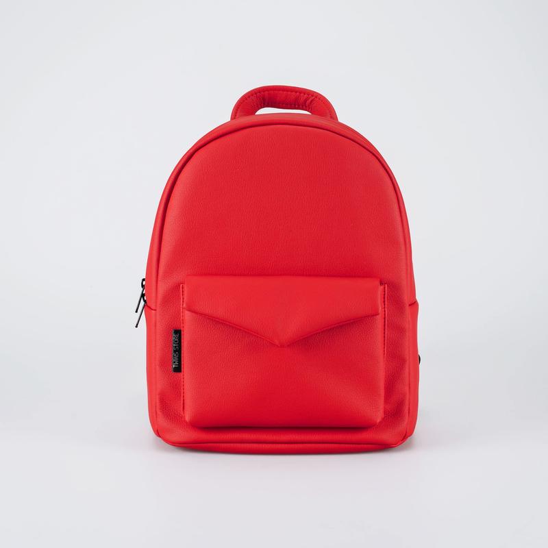 Red backpack "Konvert"