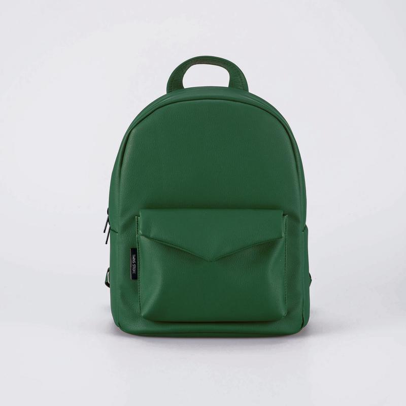 Green backpack "Konvert"