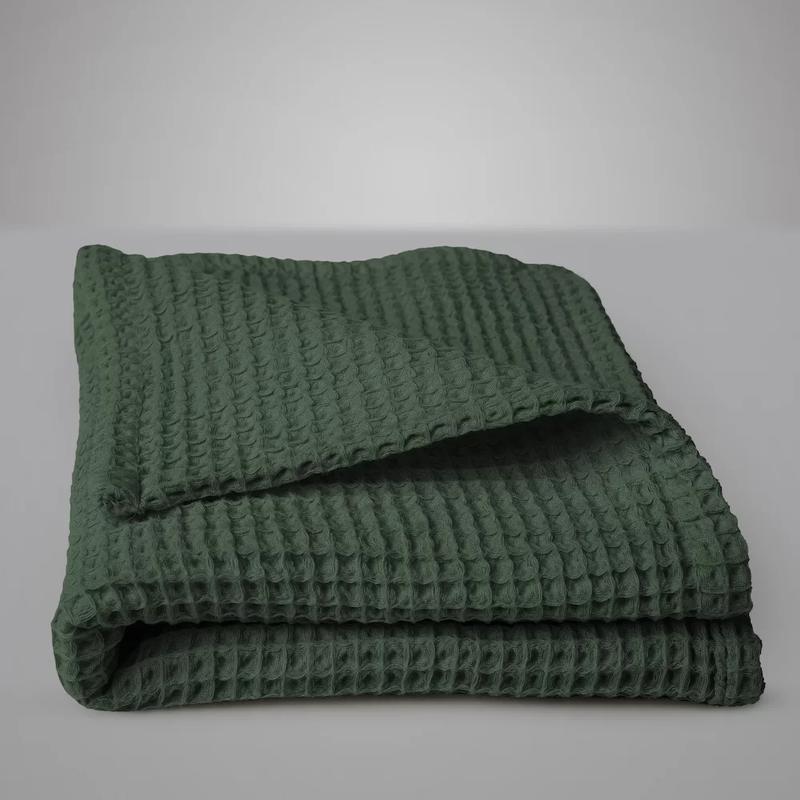 Towels "Rich green" sizes 30x30 2 pieces set