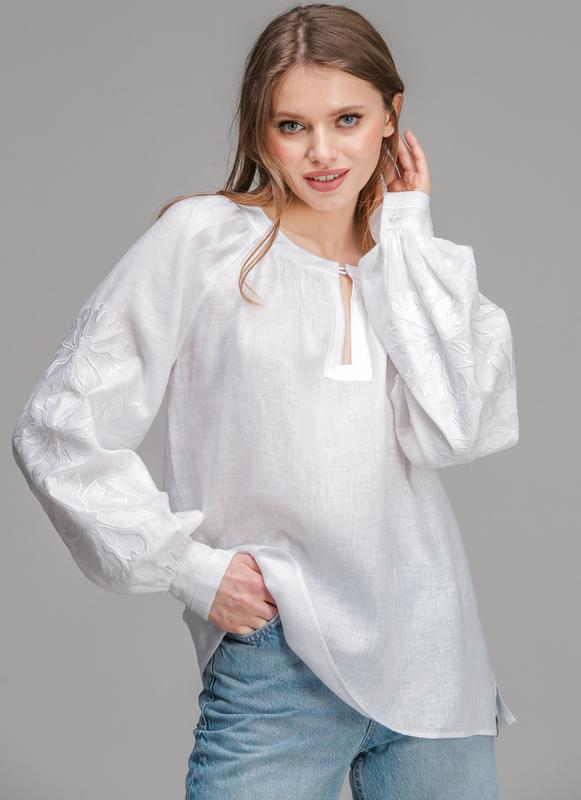 Women's blouse "Malva" white