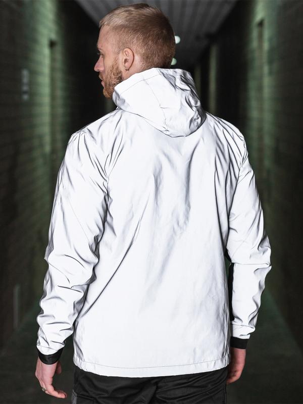 Reflective windbreaker bezet illuminate/black - 11371 from Bezet with  donate to u24