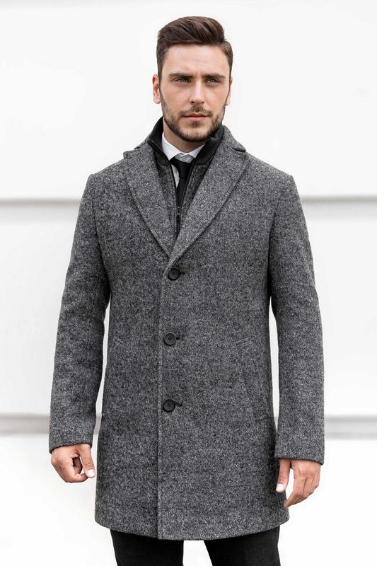 Men's coat iClass Grey T-043