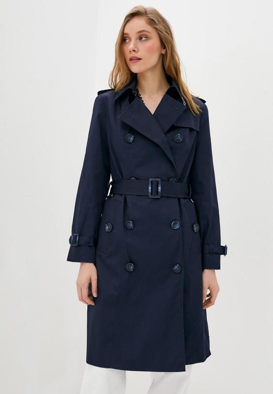 Women's trench coat DASTI Iconic blue