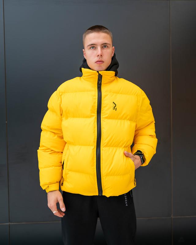 Winter jacket for men OGONPUSHKA Homie 2.0 yellow