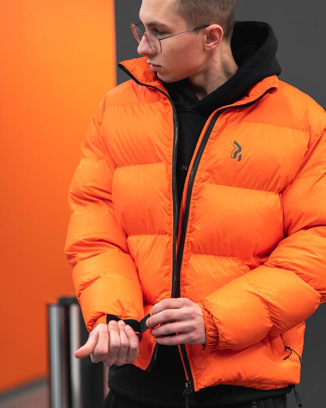 Winter jacket for men OGONPUSHKA Homie 2.0 Orange