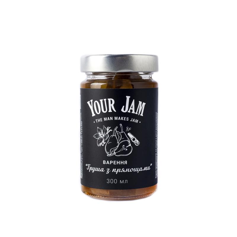 Natural pear jam  "Pear with spices" 2 x 350 g