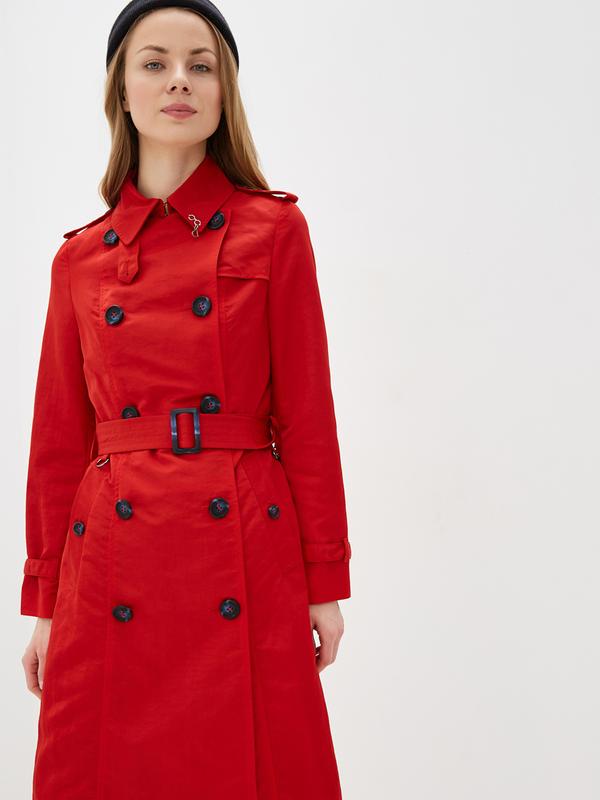 Women's trench coat DASTI Iconic Relaxed red