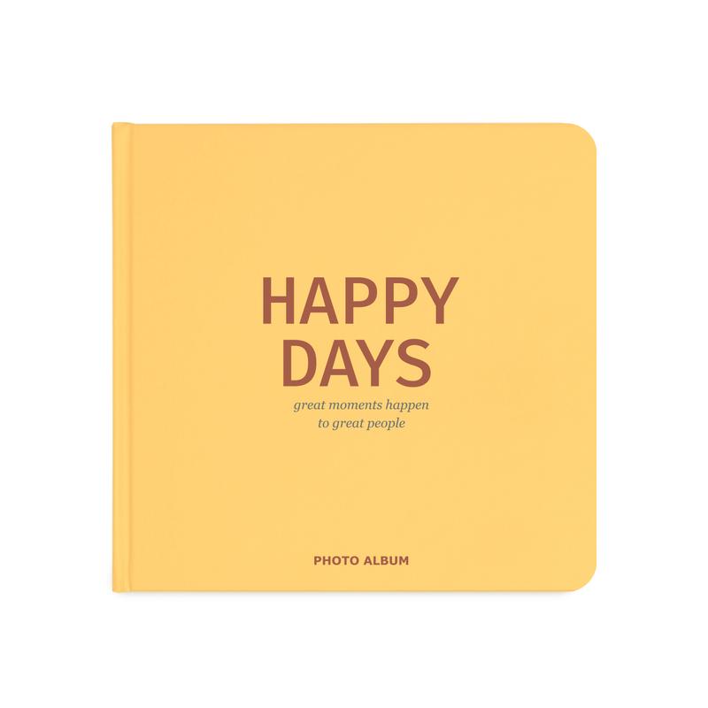 Photo album ORNER "Happy Days" (yellow) (orner-1252)