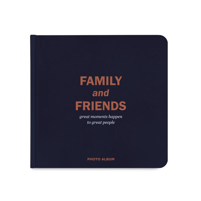 Photo album ORNER "Family and friends dark blue" (orner-1254)