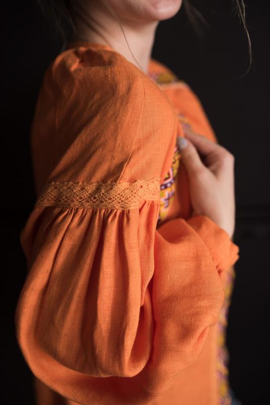 Embroidered blouse hand embroidery