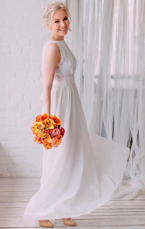 Greek style bridal dress