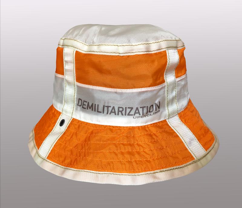 Hat "DEMILITARIZATION" from REwind Brand