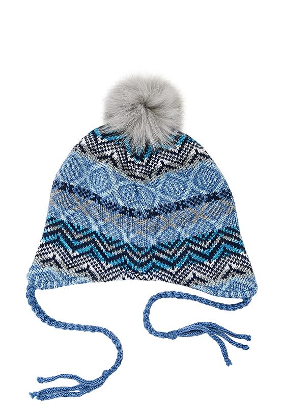 Children's winter hat blue DASTI Hoverla Edition